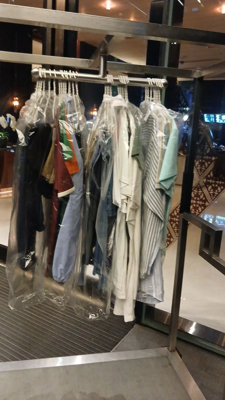 Wash & Iron returned on hangers at Kimpton Maa-Lai Bangkok, Langsuan–Ratchadamri–Ploenchit, Bangkok